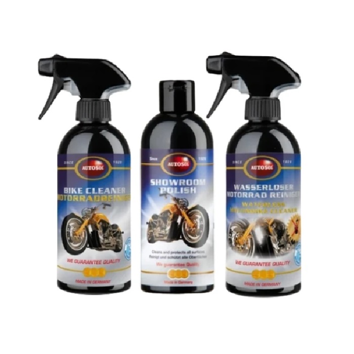 Autosol 3-IN-1 Motorcycle Cleaner Set